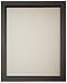Craig Frames 7171610BK 8 by 12-Inch Photo Frame, Wood Grain Finish, 0.825-Inch Wide, Solid Black