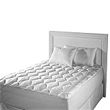 400 TC White Mattress Pad - Cking