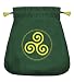 Celtic Triskel Velvet Bag (Bolsas de Lo Scarabeo Tarot Bags From Lo Scarabeo)