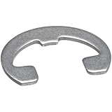 E-Style External Retaining Ring, Tapered Section, Radial Assembly, 15-7 PH Stainless Steel, Passivated Finish, Inch, Made in US