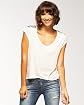 Embellished Epaulet Tee main image