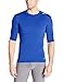 adidas Men's Training Techfit Base Tee, Aqua, Large