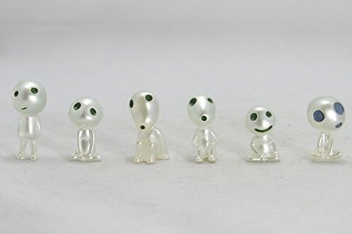 Luminous Elf tree standing posture elves figurines Hayao miyazaki cartoon princess mononoke Alien small doll micro landscape