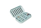 Okuma Traditional Silver Aluminum 16 Window Fly Box with Clips