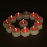 NEW 60 Red Light Christmas LED Flicker Flameless TEA Night Light Candles 4139dbkoljL. SL160 NEW 60 Red Light Christmas LED Flicker Flameless TEA Night Light Candles