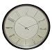 Oversized Contempo Raised Numeral Wall Clock - Black (29")