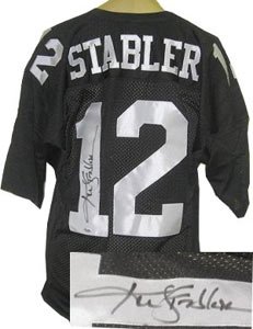 Ken Stabler Signed Oakland Raiders Jersey