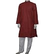 Mens Clothing Kurta Pajama Long Sleeve Cotton Dress Size M Chest :40 (gkp552a)