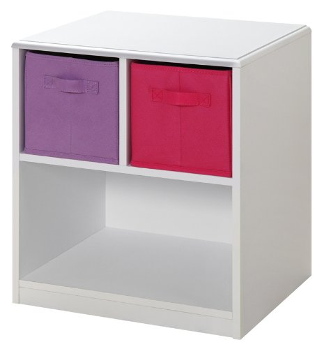 4D Concepts Girls 2 Drawer Nightstand -