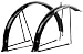 Sunlite Cruiser Bicycle Fenders, Full, Black