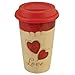 Valentine's Ceramic Travel Mug - 1 Corninthians 13:8