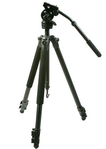 ePhoto Pro Heavy Duty Video Tripod Fluid Drag Head Kits WF717A