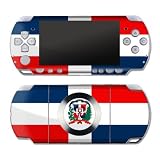 Dominican Republic Flag Design Decorative Protector Skin Decal Sticker for PSP Slim & PSP Lite PSP2000