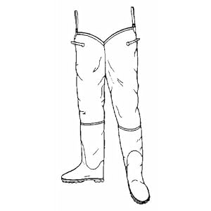Pro Line Mfg Co 2011-11 Cleated Mens Rubber Hip Boot Waders