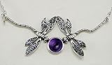 Dragonfly Necklace in Sterling Silver