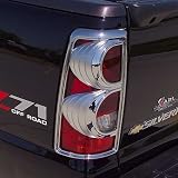 Chevy 03-06 Silverado Alt. Chrome Trim Tail Light Covers