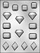 CK Products Jewels/Gems Chocolate Mold