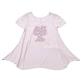 ハローキティ フレアTシャツ 花キティ ピンク Mサイズ Tシャツ