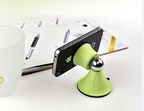 Apollorbit Car Mount Universal 360 Degree Rotation Magnetic Cell Phone Holder (Green)