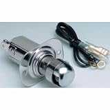 AFI 20040 Boat Cigarette Lighter and Chart Light (Stainless Steel)