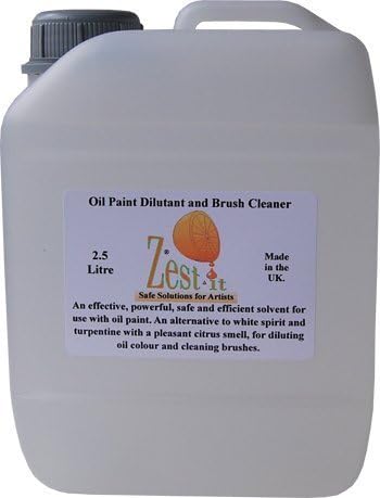 Zest It : 2.5 Litre Oil Paint Dilutant and Brush Cleaner by Zest-It