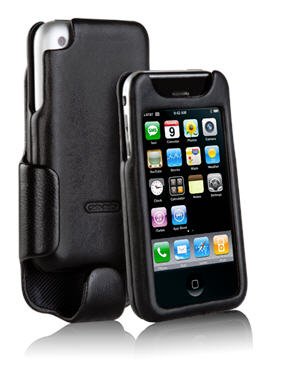 iPhone 1st Gen (1G & 2G only) Signature Leather Case & Holster Combo
