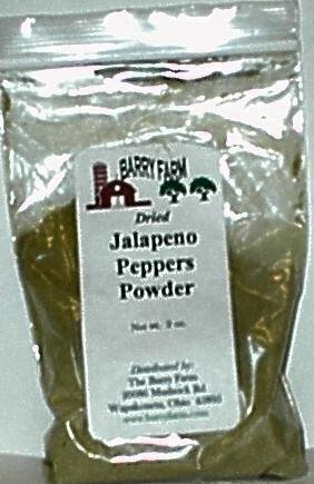 Jalapeno Pepper Powder, 2 oz. by Barry Farm