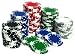 3000 Clay 11.5 gram Texas Holdem Poker Chips - NO METAL INSERT CHIPS, Wholesale Price