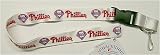 MLB Philadelphia Phillies Lanyard, White