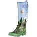 Giesswein Zürich 46194, Damen Gummistiefel, (hellblau), blau