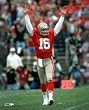 Joe Montana San Francisco 49ers NFL 8x10 Photograph Arms Raised
