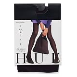 Hue Women's Opaque Sheer to Waist Opaque Tight, Navy, Size 4