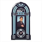 IMAGE OF Elvis Collectible Jukebox Decorative Hanging Wall Clock