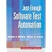 Just Enough Software Test Automation (Yourdon Press Series)