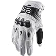 2011 Fox Racing Bomber Vortex Glove - White / Black - 9 (Medium)