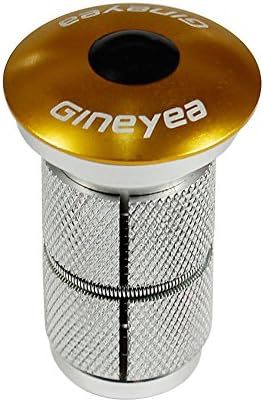 MTB Bicycle Headset Top Cap key expander & Expander: 28.6mm 1 1/8" (yellow)