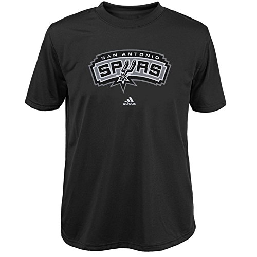 San Antonio Spurs Primary Logo Black T-shirt