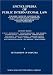 Book Encyclopedia of Public International Law : Settlement of Disputes