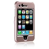 Pink Blush Crystal Snap-On Cover Hard Case Cell Phone Protector for Apple iPhone i-Phone 3G 2nd Generation