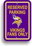 MINNESOTA VIKINGS Parking Sign
