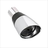 Alsons 653CBU 1.75 GPM Fluidics Bullet Showerhead with Plastic Ball Connector, Chrome