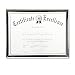 Dax Value U-Channel Document Frame With Certificates, 8-1/2 X 11, Silver