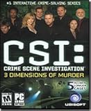 New Ubi Soft CSI 3 Dimensions Of Murder 5 Challenging Cases With Shocking P ....