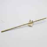 Dowonsol 120mm ロッドリードネジ 直径3mm、プラスチック製スライド付き DIY に最適 モーターアプリケーションに最適