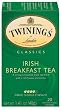 Twinings Irish Breakfast Tea, Tea Bags, 20-Count Boxes (Pack of 6)