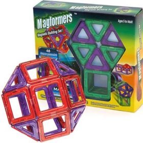 Childrens Toyshop  Toys : Magformers Magnetic building kit 14 Piece Set