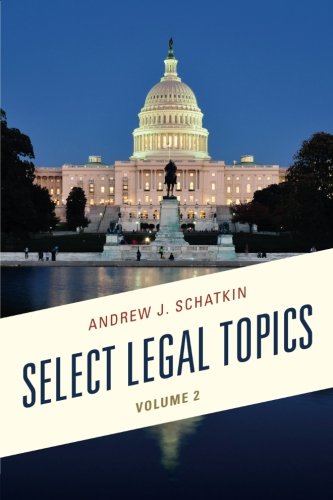 Select Legal Topics (Volume 2)