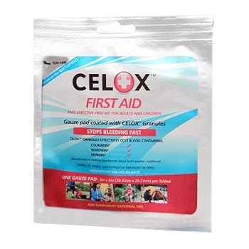 Set A Shopping Price Drop Alert For CELOX Gauze Pad, 8-Inch by 8-Inch