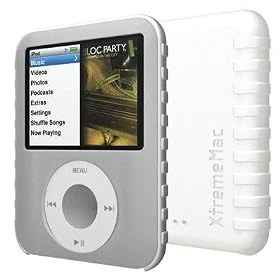 XtremeMac TuffWrap Case for iPod nano 3G (Translucent White) by XtremeMac