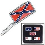 Flags of the Confederacy Collectible Mini Pocket Knives